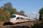 403 017-7  Recklinghausen  und 403 004-5  Solingen  als ICE 103 (Hannover Hbf-Basel SBB) bei Durmersheim 25.9.18