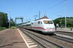 401 074-0 als ICE 276 von Interlaken Ost nach Berlin Ostbahnhof am 16.06.13 im Bahnhof Denzlingen.