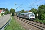 64 80 80-91 174-1 und 120 157-3 als IC 2___ von Basel SBB nach Berlin Ostbahnhof am 15.08.13 bei Schallstadt.