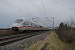 Zwei leider unbekannt gebliebene 403er waren am 03.01.14 als ICE 101 von Dortmund Hbf nach Basel SBB unterwegs.