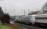 139 558-1 mit dem DbZ 92025 (Rostock Seehafen-Basel Bad Bf) bei Kollmarsreute 27.1.15