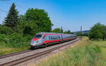 ETR 610 004 als ECE 151 (Frankfurt(Main) Hbf - Milano Centrale) bei Kollmarsreute 9.6.23