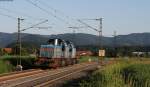 V102 (575 002-7) und V103 (575 003-5) als Tfzf bei Kollmarsreute 25.5.12