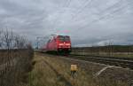 146 230-0 war am 03.01.14 im RB-Verkehr zwischen Offenburg und Neuenburg (Baden) unterwegs. Hier fuhr sie mir am Nachmittag bei Hgelheim vor die Linse.