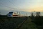 401 576-3 war am 18.01.14 als ICE 274 von Basel SBB nach Hamburg-Altona unterwegs.