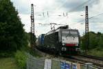 ES 64 F4-990 mit dem 43090 von Gallerate nach Ludwigshafen BASF Ubf am Nachmittag des 12.07.14 nrdlich von Leutersberg.