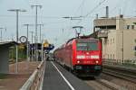 146 232-4 mit einer RB von Offenburg nach Basel Bad.