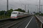 401 578-0 als ICE 376 von Zrich HB nach Hamburg-Altona am Nachmittag des 30.07.14 in Mllheim (Baden).