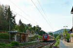 Der gestrickte 425 225/727 ist hier in Heidelberg Schlierbach/Ziegelhausen als S2 nach Mosbach Baden am 11.9.2022 unterwegs.