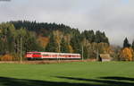 111 209-3 mit dem RE 38959 (Ludwigshafen(Rh)Hbf-Freudenstadt Hbf) bei Hesselbach 15.10.17