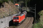 185 187-2 mit dem GC 60483 (Villingen(Schwarzw)-Karlsruhe Raffiniere) bei Nußbach 12.4.17