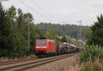 185 136-9 mit dem EZ 50589 (Singen(Htw)-Offenburg Gbf) bei St.Georgen 8.9.17