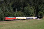 101 040-4 und 182 569-4 mit dem Mess ST 92036 (Villingen(Schww) - Offenburg) bei Niederwasser 2.8.18