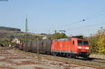 185 089-0 mit dem EZ 45175 (Kornwestheim Rbf-Wolfurt) in Welschingen 15.10.18