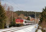 204 425-3 mit dem DGS 68787 (Konstanz-Aachen Nord) bestehend aus 745001 für Abellio Greater Anglia bei St.Georgen 16.1.19. 