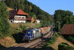 151 123-7 mit dem DGS 99693 (Immendingen - Marburg(Lahn)) bei Gutach 21.7.22