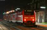 IRE 4720 (Konstanz-Karlsruhe) mit Schublok 146 232-4 beim halt in St.Georgen(Schwarzw) 5.11.08