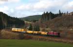 V100 1041 der Nesa mit dem DBV 94440 (Denzlingen-Radolfzell) bei St.Georgen 19.11.10