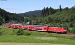 146 223-3 (Bw Stuttgart) mit dem IRE 5319 (Karlsruhe Hbf-Kreuzlingen) bei St.Georgen 16.7.11