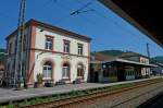 Bahnhof Hausach im Kinzigtal, Mai 2012