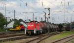 294 858-6 mit dem GC 61763 (Hausach-Schwenningen Rammelswiesen)bei der Ausfahrt Villingen 30.5.12