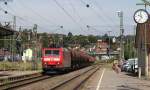 185 123-7 mit dem GB 62482 (Offenburg-Singen(Htw) in Donaueschingen 15.6.12