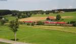 146 236-5  Triberg  mit dem RE 5323 (Karlsruhe Hbf-Kreuzlingen)  bei Stockburg 27.7.12