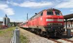 218 487-7 in Donaueschingen 25.8.12