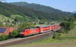 146 112-8  Baden Wrttemberg erleben  mit dem RE 5311 (Karlsruhe Hbf-Kreuzlingen) bei Gutach 5.6.13