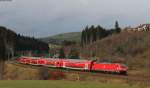 146 233-2  Donaueschingen  mit dem IRE 5319 (Karlsruhe Hbf-Konstanz) bei St.Georgen 22.12.13