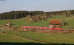 146 230-8  Radolfzell  mit dem RE 5327 (Karlsruhe Hbf-Konstanz) bei Stockburg 13.4.14