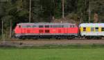 218 249-1 und 114 501-0 mit dem Mess ST 92223 (Immendingen - Offenburg) bei Unterkirnach 20.5.14