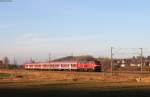 218 431-5 mit dem IRE 3215 (Neustadt(Schwarzw)-Ulm Hbf) bei Pfohren 26.12.15