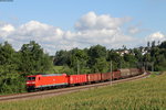 185 193-0 mit dem EK 63042 (Villingen(Schwarzw)-Mannheim Rbf) bei Grüningen 11.8.16