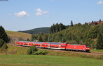 146 237-3  Karlsruhe  mit dem RE 4723 (Karlsruhe Hbf-Konstanz) bei St.Georgen 13.9.16