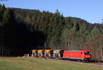 187 109-4 mit dem GB 60941 (Friesenheim(Baden)-Villingen(Schwarzw)) bei Niederwasser 29.11.16