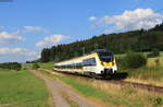 8442 202 als S 88401 (Elzach - Freiburg(Brsg)Hbf) bei Oberwinden 21.7.22