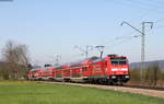 146 225-8 mit der RB 17213 (Freiburg(Brsg)Hbf-Neustadt(Schwarzw)) bei Kirchzarten 7.4.17