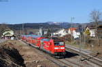 146 112-8  BaWü Ticket  mit der RB 17221 (Freiburg(Brsg)Hbf-Neustadt(Schwarzw)) in Himmelreich 25.2.18