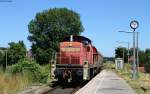 294 811-5 mit dem EK 55837 (Villingen(Schwarzw)-Neustadt(Schwarzw)) in Rötenbach 10.7.15