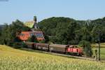 294 811-5 mit dem EK 55838 (Neustadt(Schwarzw)-Villingen(Schwarzw)) bei Löffingen 10.7.15