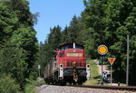 294 631-7 mit dem EK 55838 (Neustadt(Schwarzw)-Villingen(Schwarzw)) bei Löffingen 22.6.16