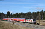 146 227-4  Neubaustrecke Stuttgart-Ulm  mit der RB 17213 (Freiburg(Brsg)Hbf-Neustadt(Schwarzw)) bei Hinterzarten 10.3.17