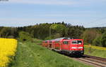 111 174-9 mit dem RE 19034 (Singen(Htw)-Stuttgart Hbf) bei Eutingen 16.5.17