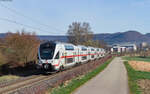 4110 101 als IC 2501 / RE 52381	(Oberndorf - Singen) bei Weilheim 20.3.24