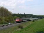 181 207 mit IC 181 von Stuttgart nach Zrich HB     Aufgenommen am 23.04.2011