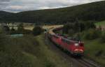 140 791-5 und 837-6 mit dem CFN 45583 (Straubing-Frauenfeld) bei Mhringen 4.9.11