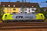 Dispolok der CFL Cargo 185 534-5 steht am 11.8.2015 abgestellt im Bf Singen(Htw).