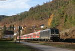 185 565-9 mit dem RE 19034 (Singen(Htw)-Stuttgart Hbf) bei Aistaig 20.11.16