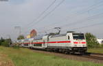 146 576-4 mit dem IC 2284/RE 52284 (Singen(Htw)-Stuttgart Hbf) bei Eutingen 28.5.18